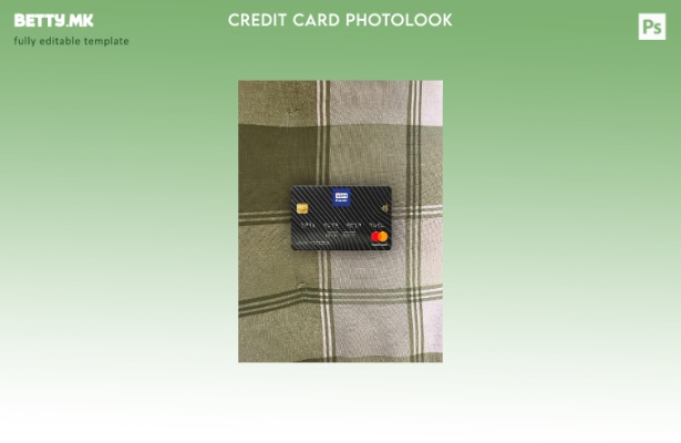 Модерен стил на предниот шаблон за фото изглед на мастеркарта на Сомалија Somban